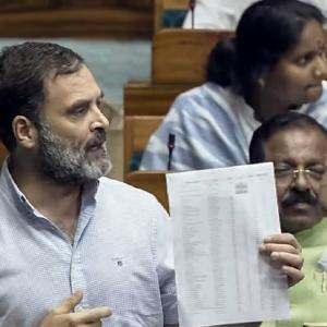 Rahul backs women's reservation bill, wants OBC quota