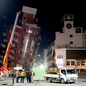 Taiwan Quake Rescue In Full Swing