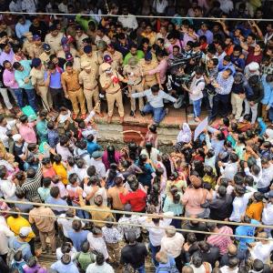 'Just to malign govt': Maha CM on Badlapur protests