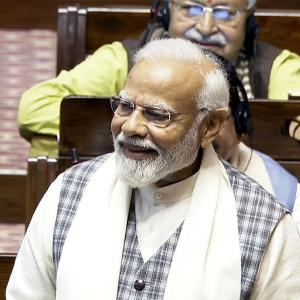 'Aapka aashirwad...': Modi's jibe at Kharge in RS