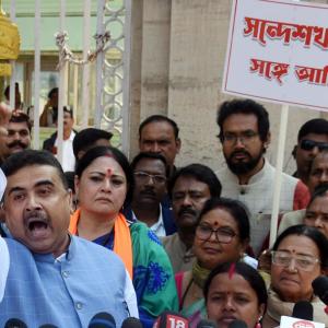 6 BJP MLAs suspended from West Bengal assembly