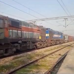 Driverless goods train runs from J-K to Punjab