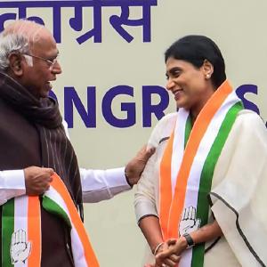 YS Sharmila appointed Congress president of Andhra