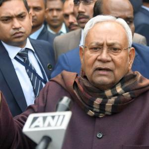 No question of...: Nitish after retuning to NDA