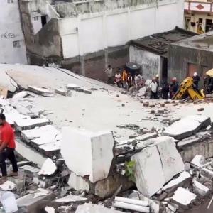 6-floor building collapses in Surat; 4-5 feared trapped