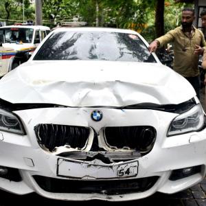 2 arrested after BMW knocks down woman in Mumbai