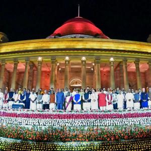 Modi sworn in for 3rd time, along with 72 ministers