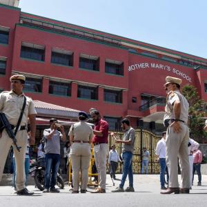Delhi students skip schools a day after bomb scare