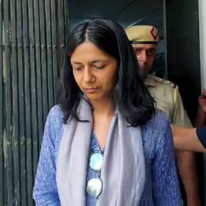 Maliwal case: CCTV footage from CM's house emerges