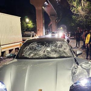 Car crushes 2 in Pune; teen driver's dad to be booked