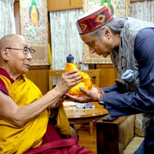 When Shashi Tharoor Met The Dalai Lama