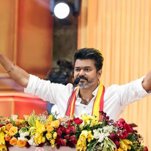 Vijay slams DMK in maiden public speech; flays NEET