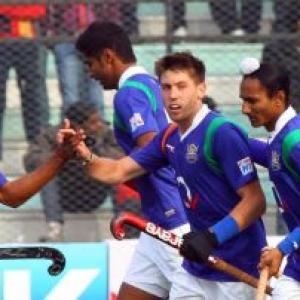Hockey India League: Ranchi Rhinos scrape past UP Wizards