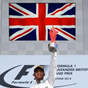 PHOTOS: Hamilton storms to Silverstone win