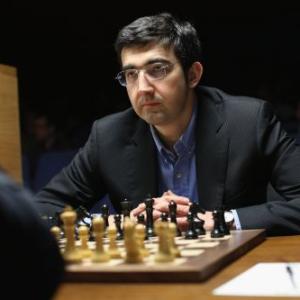 Candidates Chess: Anand draws with Svidler; Karjakin new challenger -  Rediff.com