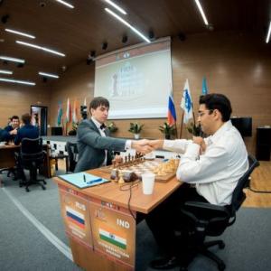 Sports shorts: Anand lets Andreikin off the hook; maintains full point lead