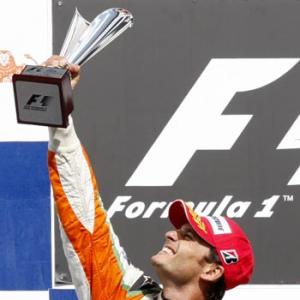 Fisichella delivers Force India's first F1 points