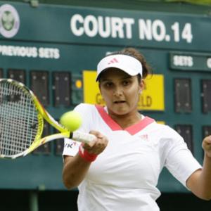 Sania in second round at Wimbledon
