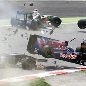Images from the Spanish F1 Grand Prix