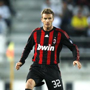 Beckham rejoins Milan on loan