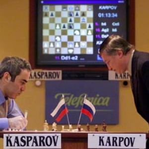 Chess legends Kasparov, Karpov face off - CNN.com