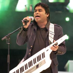Rahman launches theme song for Delhi CWG