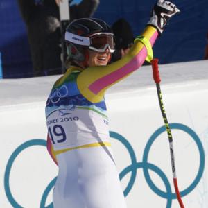 Winter Olympics: Riesch outshines Vonn