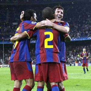 Champions League: Messi lights up first night as Inter toil