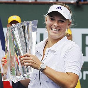 Top seed Wozniacki clinches Indian Wells title
