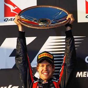 Images: Vettel cruises to Australian GP win