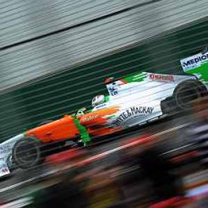 Force India ends without points in Australian GP