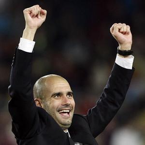 Barca coach Guardiola relishing Wembley return