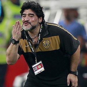 Coach Maradona dedicates opening win to mums in Argentina