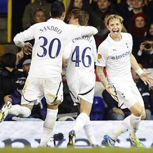 Europa League: Pavlyuchenko props Spurs, Anderlecht win again