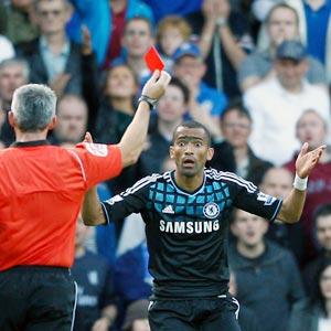 Referee slammed after nine-man Chelsea lose