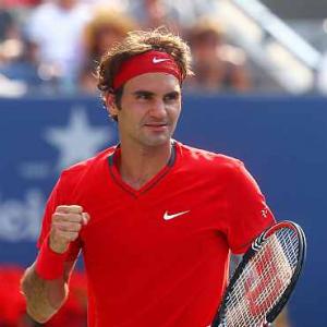 Photos: Federer, Williams survive unscathed