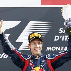 Vettel victorious in Monza