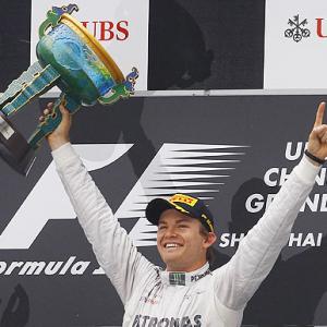 F1 PHOTOS: Rosberg wins in China for first victory
