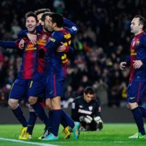 Barca six clear at the top as Atletico stumble