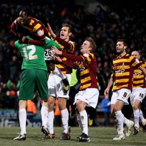 League Cup: Arsenal suffer shootout defeat at Bradford