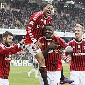 Milan keep the goals flowing to lead Serie A