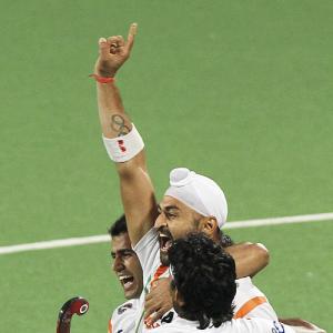 Sandeep powers India to London Olympics men's hockey