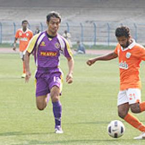 I-League: 10-man Sporting Clube hold Prayag United