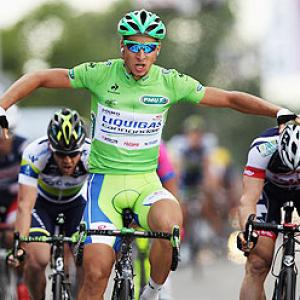 Tour de France: Sagan beats Greipel for third stage victory