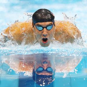 Water wonder Phelps's mystique shattered by Lochte