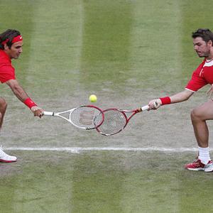 Federer-Wawrinka made to work in opener at Games