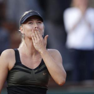PHOTOS: Sharapova in French Open final, reclaims top spot