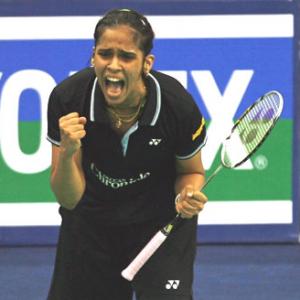 Olympic-bound Saina, Kashyap in Indonesian Open semis