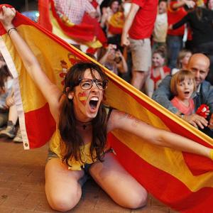 Fan zone: Agony and Esctasy at Euro 2012