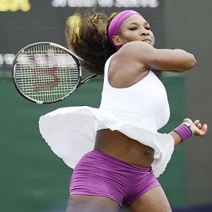 Wimbledon: Serena moves safely through first round